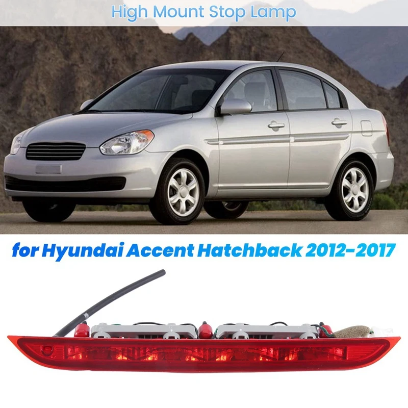 

927001 R200 автомобильный третий 3RD высокий стоп-сигнал для Hyundai Accent Hatchback 2012-2017 92700-1R200 стоп-сигнал