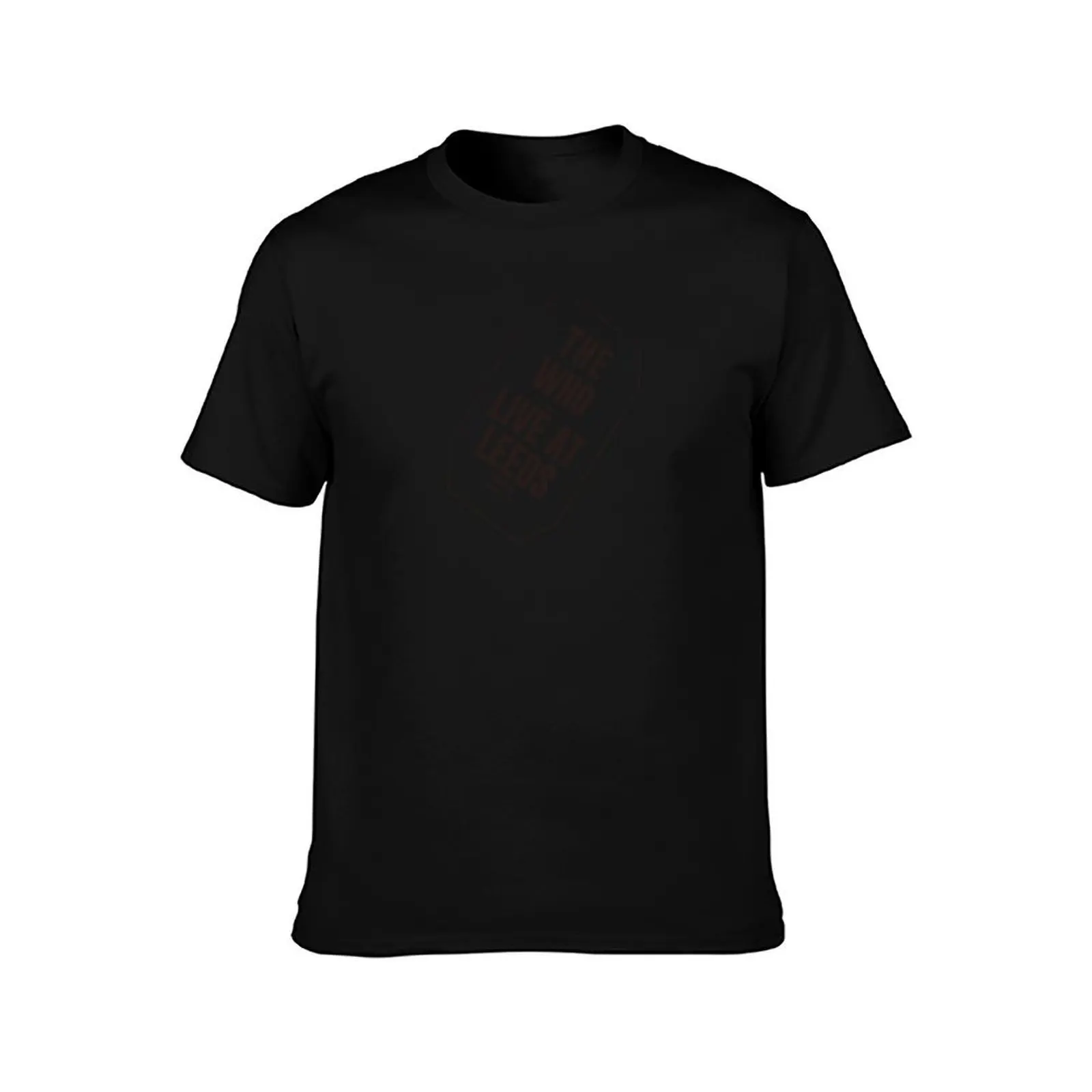 The Who Live at Leeds T-Shirt Basic Short Sleeve Cotton Blend T-Shirt