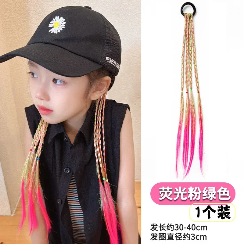 

Princess Hair Bow Clip Colorful Ponytail Holder Kids Hair Accessories for Girls Braid Headwear Party Gifts Hairband Hair Tie