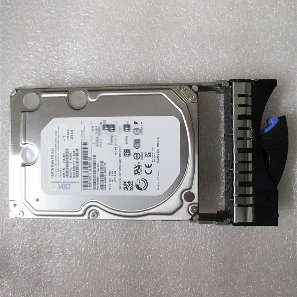 For IBM Hard Disk 01AC605 V5000 Gen 2 V5030 6T 7.2K SAS 3.5