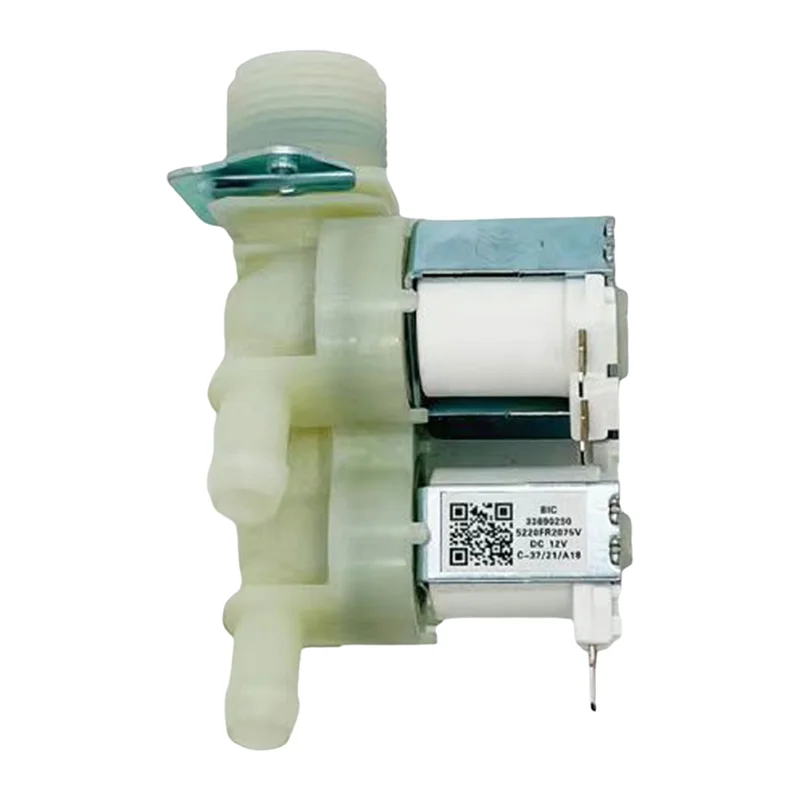 A84G-5520FR2075V غسالة صمام مدخل المياه لاستبدال أجزاء غسالة كينمور صمام مدخل المياه الجمعية DC12V