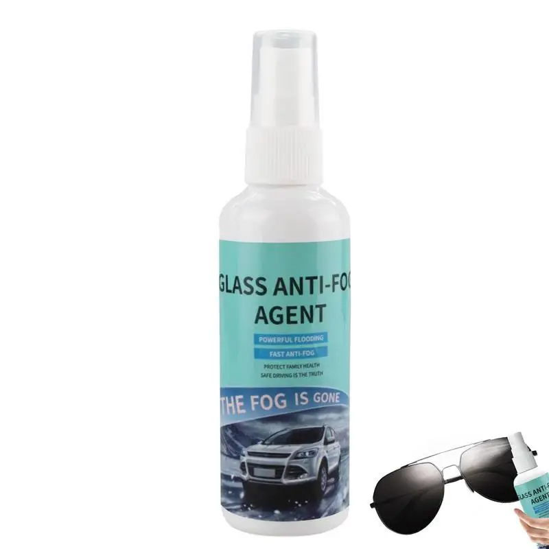 

Car Defogger Spray Anti Fog Spray For Windshield 100ML Automotive Rearview Mirror Window Glass Anti-Fogging And Rainproofing