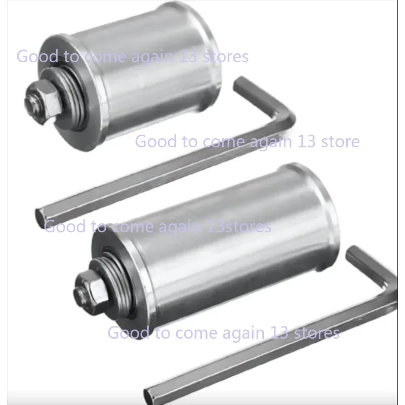 

1 Set High Quality 30/50mm DIY Double Bearing Driving Belt Sander Conveyor Guide Wheel With 8mm Shaft Rod / Wrench