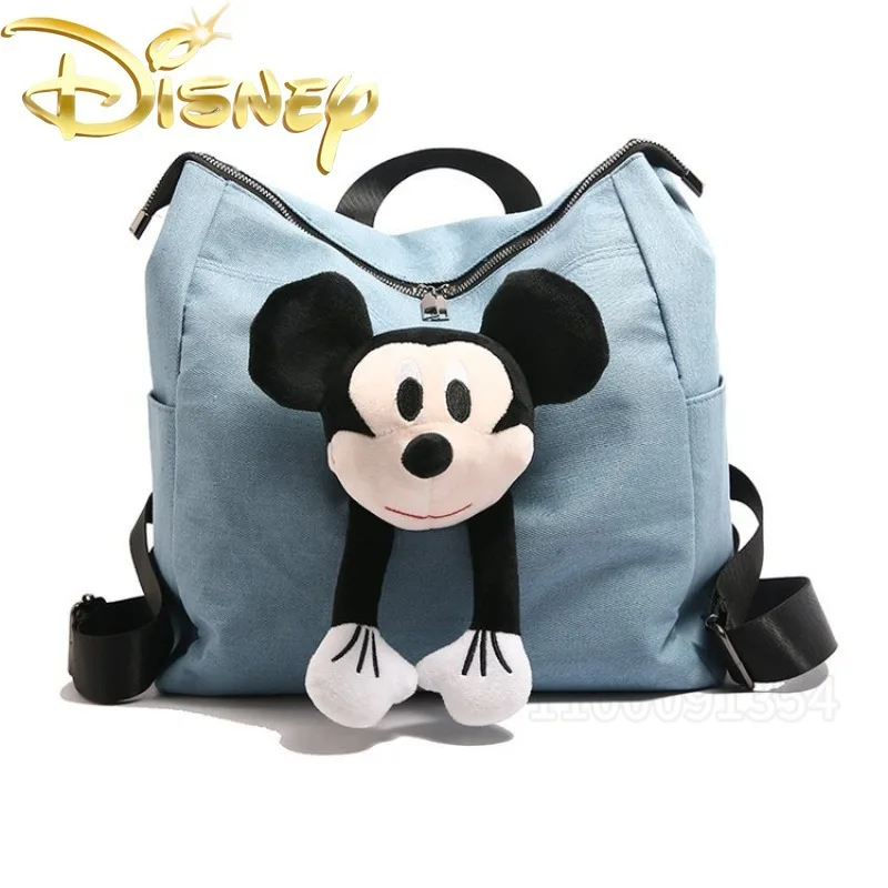 

Disney Mickey New Women's Backpack Cartoon Cute Doll Fashion Trendy Women's Backpack Large Capacity Casual Backpack High Quality