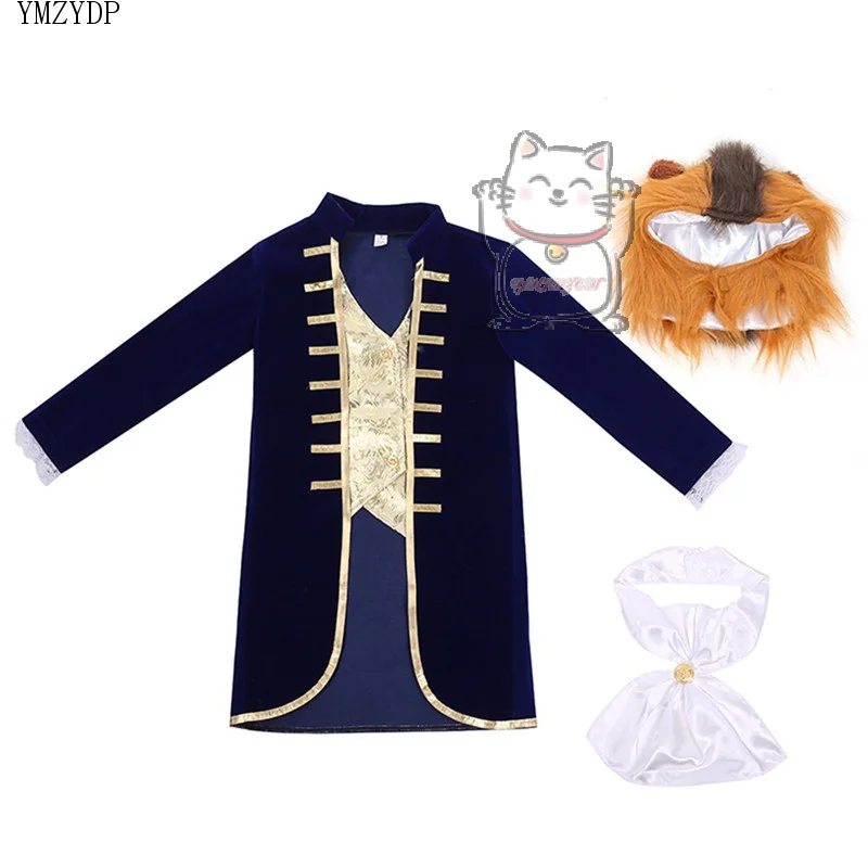 

Halloween Carnival Beauty Beast Role Playing Costume Prince Fantasy New Year Party Fashion Dress Up