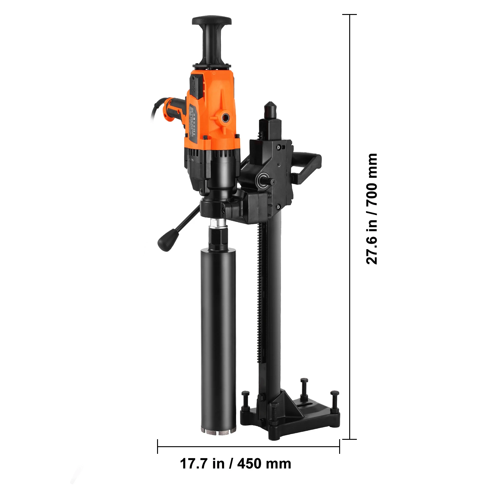 SucceBuy 2000 W/2600 W Handheld Kernboormachine Boren Diameter Nat & Droog Diamantkernboor Rig Robuuste Beton Kernboor
