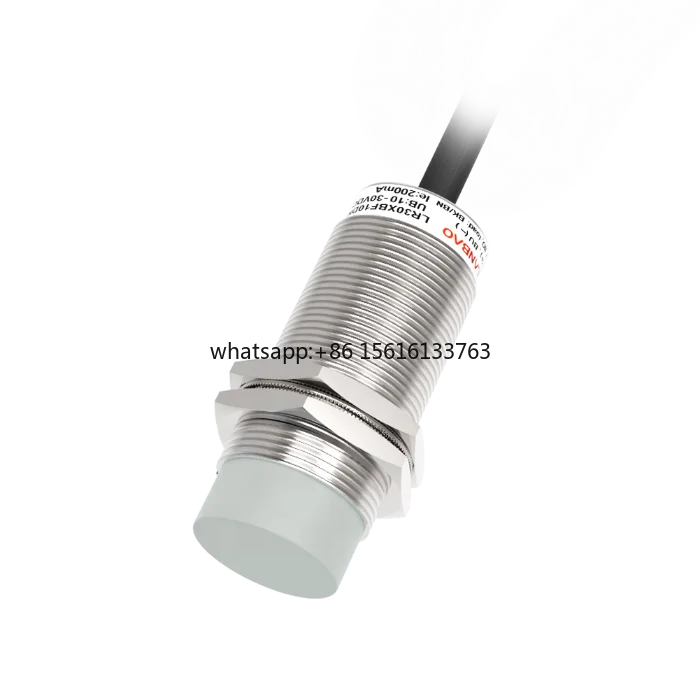 

IP67 Protection Level M30 Non-Flush PVC Cable Inductive Proximity Sensor Switch 15mm Rotation Speed High Level