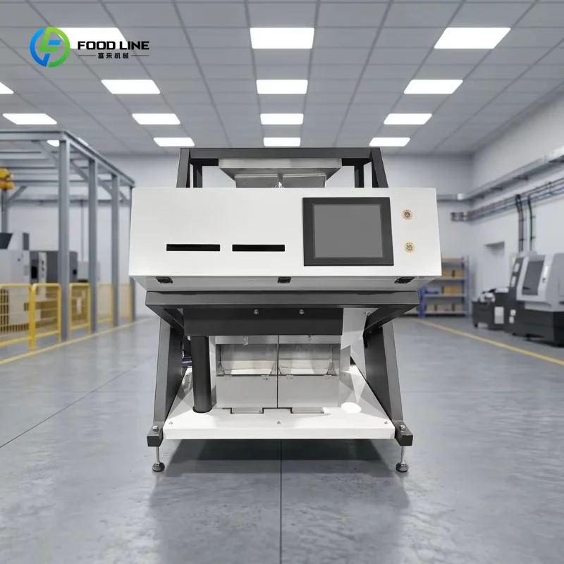 AI Learning Color Sorter Machine Corn Maize Color Sorting Machine Grain Color Sorter for Crops Beans Rice Maize Custom