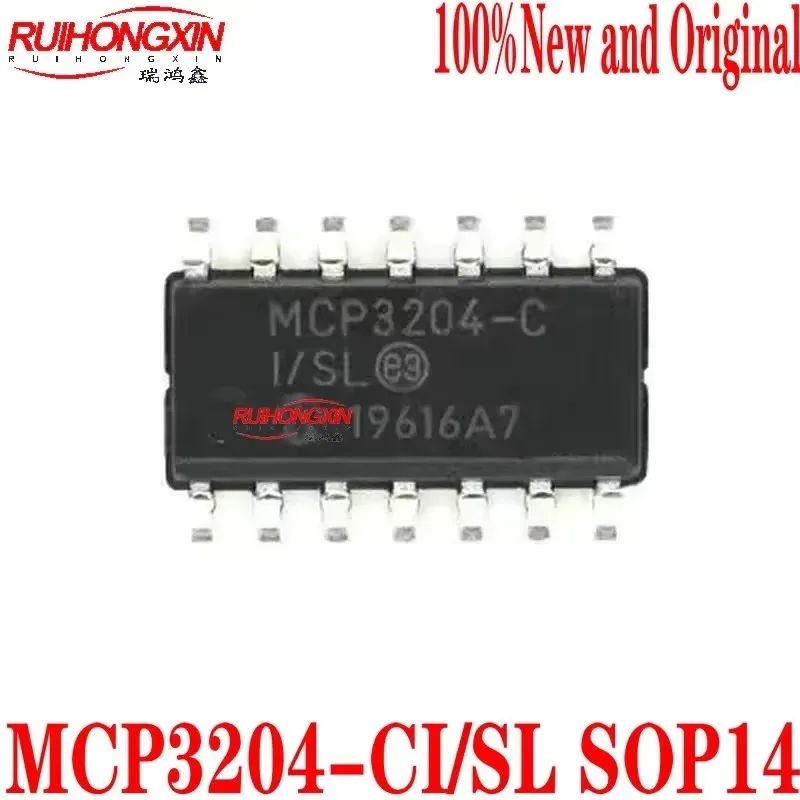 Original genuine MCP3204-CI/SL SOIC-14