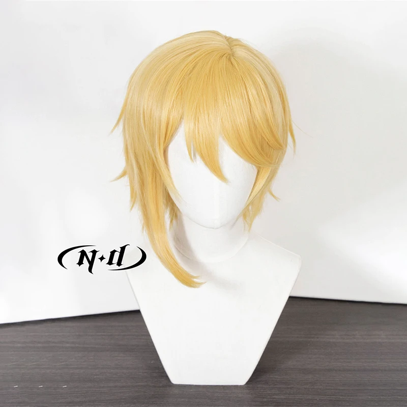 ND Nazuna Nito Cosplay Wigs Hairpiece The Ensemble Stars Cosplay Hair Wigs for Comic Con Coser Costume Party Heat Resistant