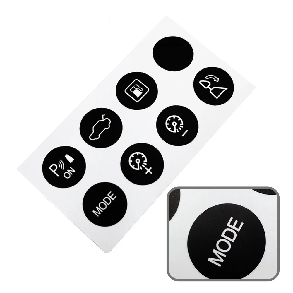 Parking Sticker Cruise Button Decal Car Button Repair High-grade Vinyl Reduced Light Penetration For Maserati 03-14