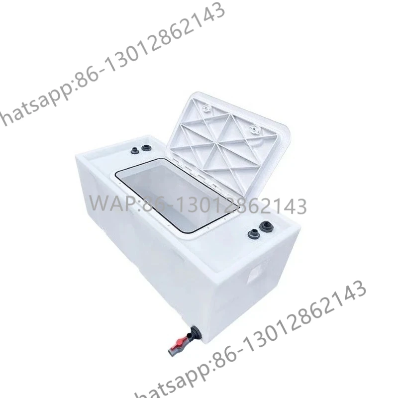 

Багажник тележки 100L130L Горизонтальный раскладушка для рыбы 180L800L Модифицированный резервуар для воды для транспортировки живой рыбы с защитой от проливания