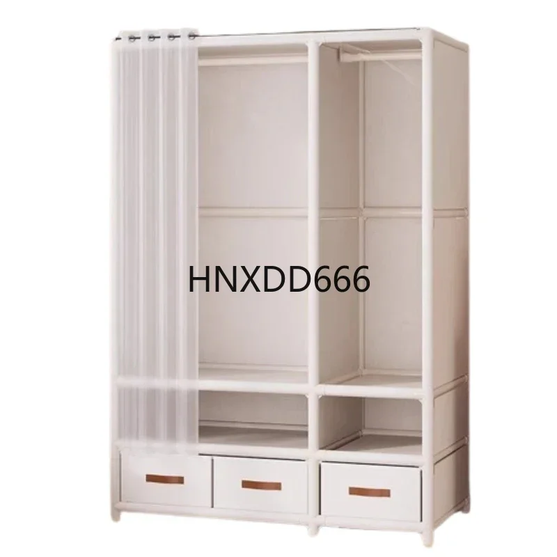 

Put Together Display Wardrobe Plastic Open Organizer Storage Modern Wardrobe Cupboard Bedroom Cheap Armario Furniture For Room