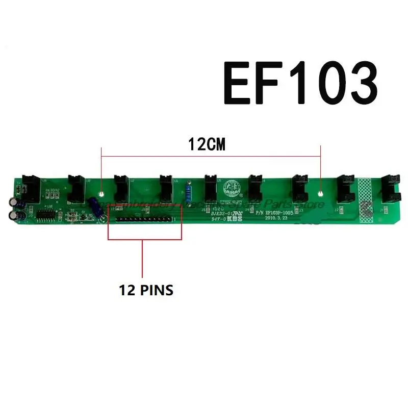 Dahao EF103 EF103F Bottom Inspection Strip Nine-Pin Disconnection Ef03f Bottom Line Detection Machine Head Board 12CM Embroidery