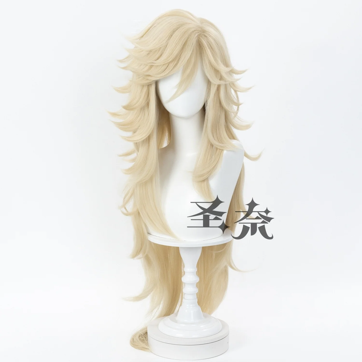 Saint Nai Douma Cosplay Wig Gradient Thickened One Meter Long Hair Corn Stalk Fake Hair for Anime Entertainment Accessories
