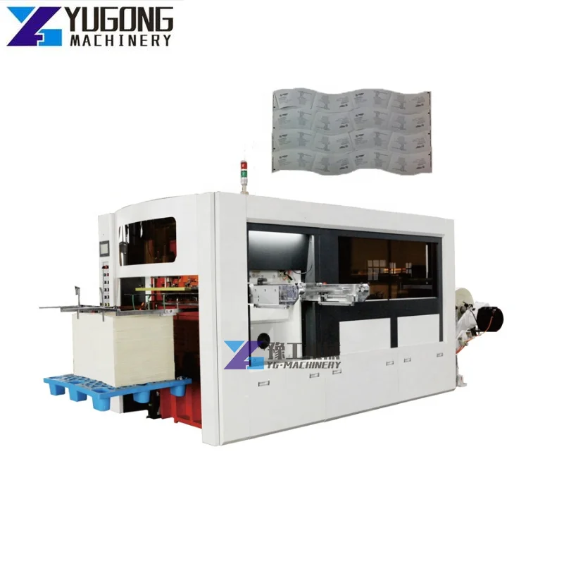 Automatic Cardboard Paper Cup Die Cutting Punching Machine for Paper Cup & Paper Cone Sleeve Machine