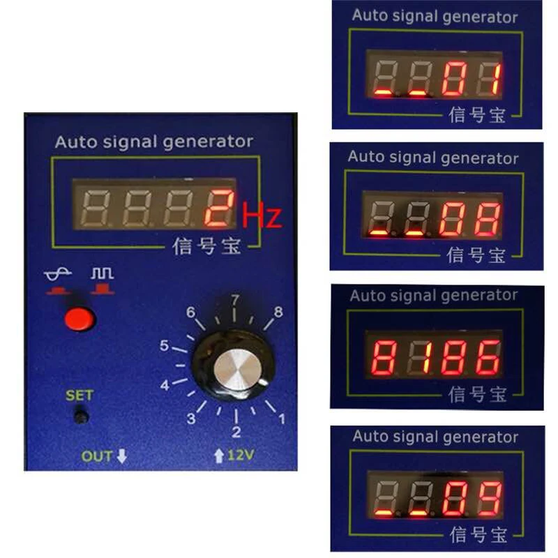 Oryginalny nowość do pojazdu sygnał samochodowy Generator czujnik halla czujnik pozycji wału korbowego symulator 2Hz do 8KHz naprawa samochodów