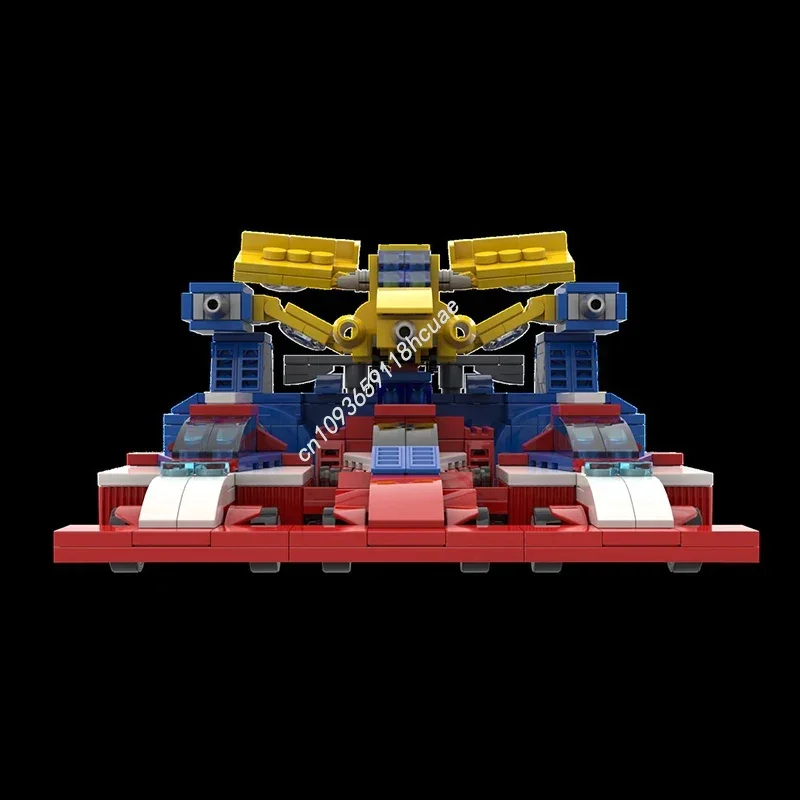 665 pçs cidade campeões supercar gatilho modelo moc blocos de construção empilhamento criativo brinquedos educativos criança diy presentes natal