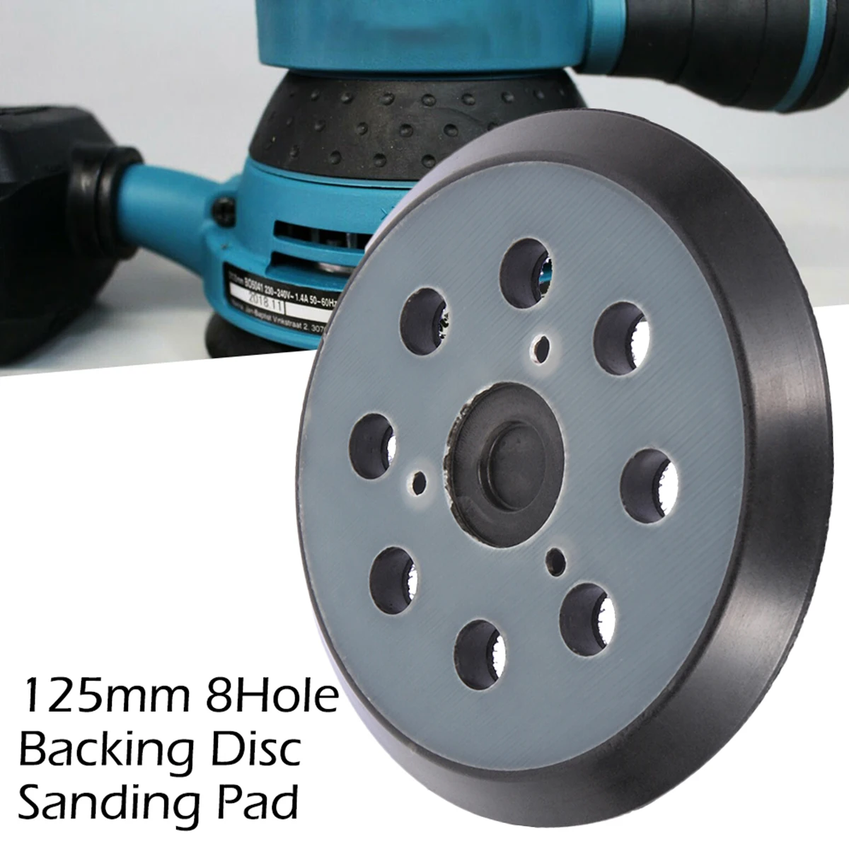 5 Inch 8 Holes Replacement Sanding Pads 1/2 Pcs Universal Hook and Loop Sander Pad Orbital Backing Plates for BO5021K Sander