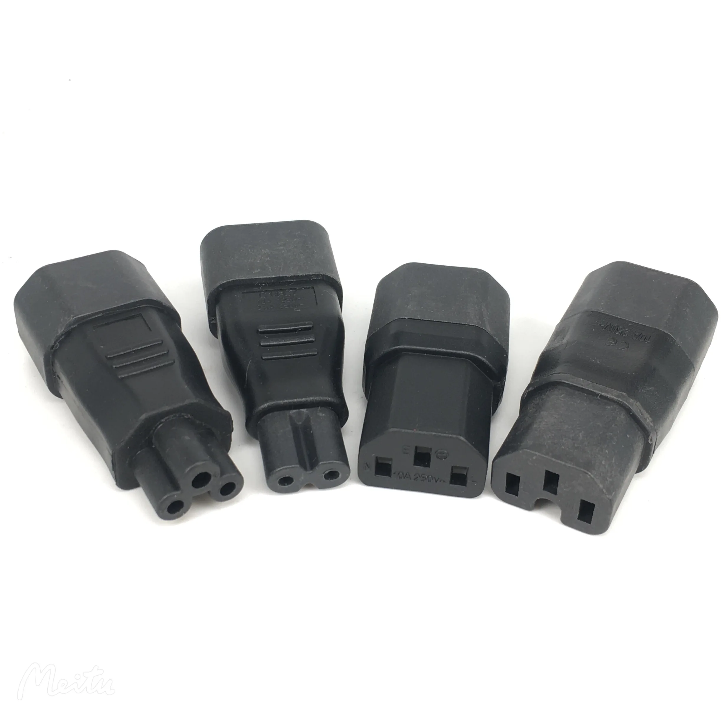 Universal IEC320 C13 C14 to C5 C6 C7 C8 C19 C20 C21 Convert Connector UPS PDU Male to Female EU US power plug adapter Socket