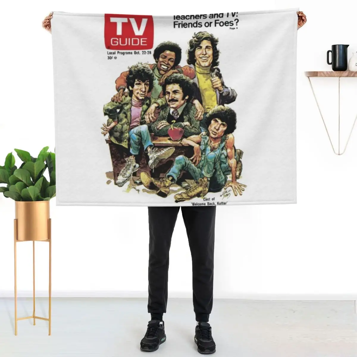 Welcome Back Sweat Hogs Throw Blanket Bed linens Cute Thermals For Travel For Decorative Sofa for winter Designers Blankets