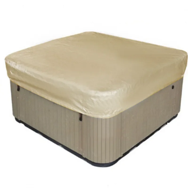 For Outdoor Oxford Cloth Bathtub Cover Courtyard Swimming Pool Dust Cover Anti Falling Leaf Home Waterproof Durable