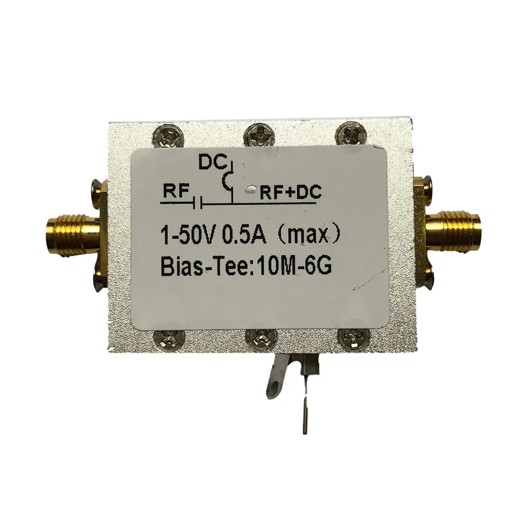 

Ultra Reliable RF Broadband Module with Wideband Frequency DC Blocker and Bias Tee for Fiber Optic Communications 10MHz‑6GHz