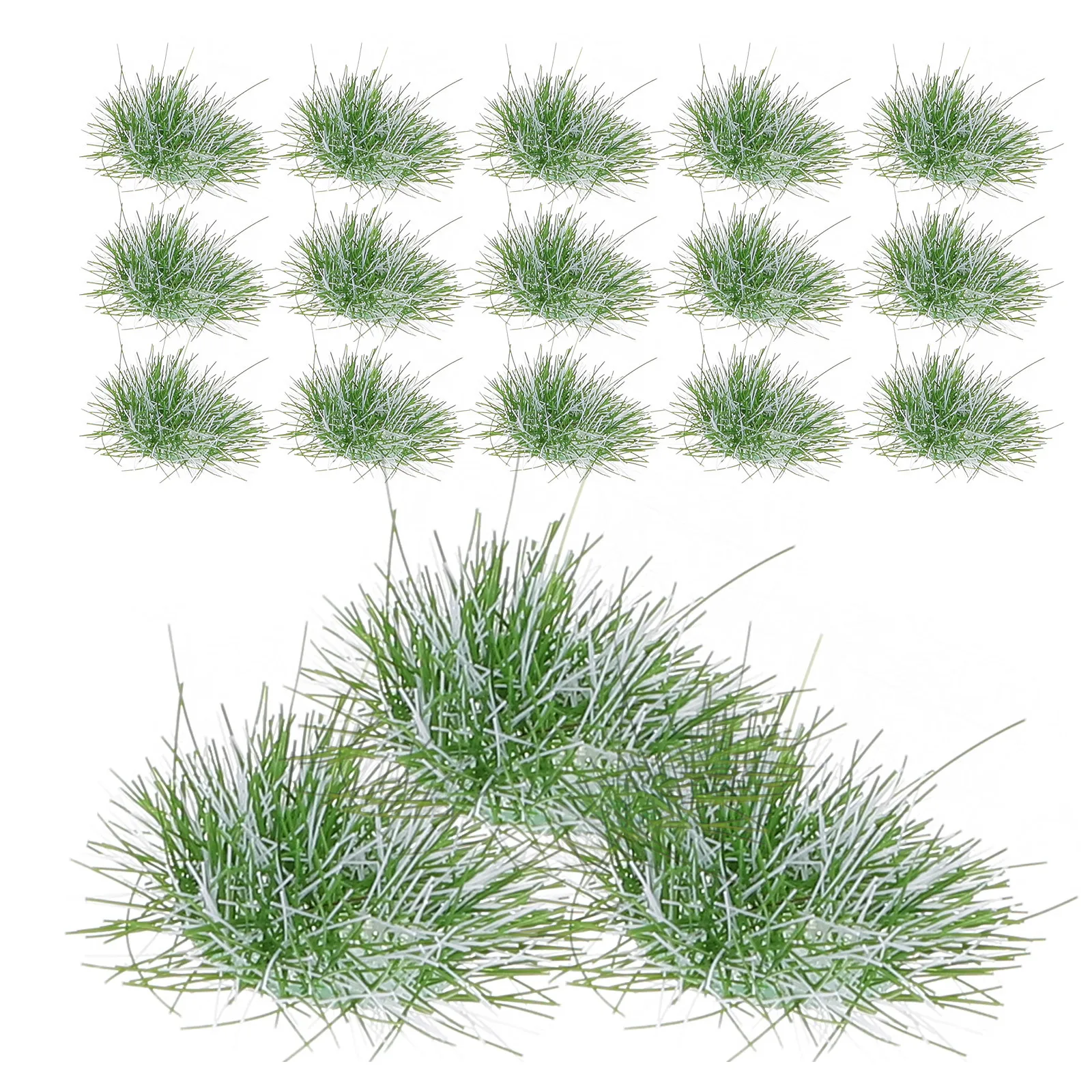 Rośliny Sztuczna trawa Vegetacja Dekoracja Model architektoniczny Sztuczne sztuczne imitacje klasterów