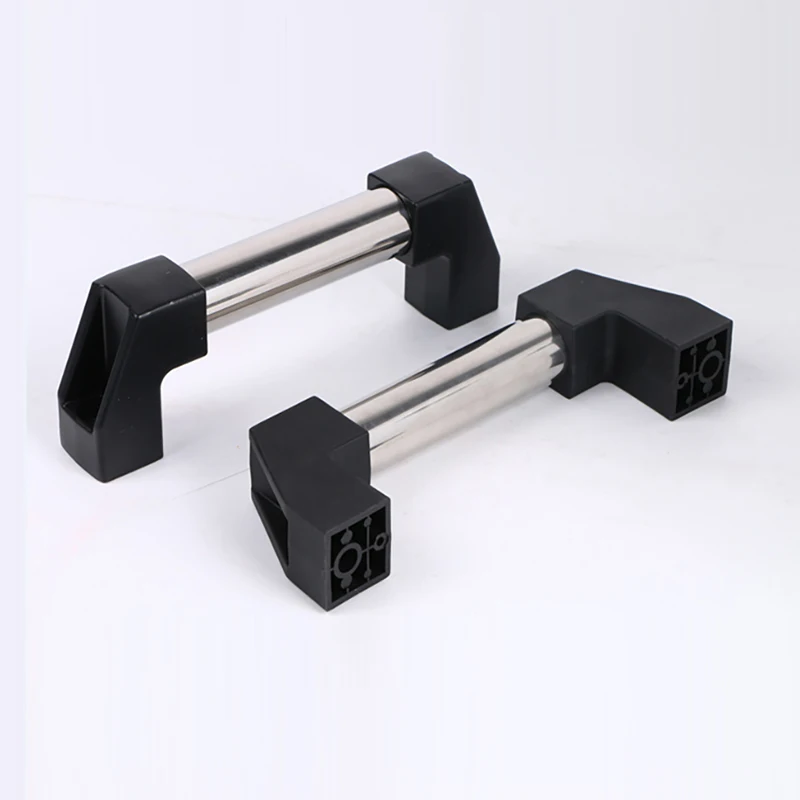 

1PCS Pipe Industrial Handle CNC Machine Tool Mechanical Door Handle Nylon Seat Aluminum Seat Thickened Handle Hardware