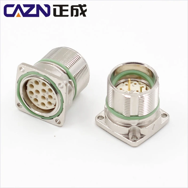 M623 Male Female Plug 12 19 Hole 17 Core 6 Pin 8PIN ClockwiseCounterclockwise Servo Motor Coding Dysprosium Aviation Connector