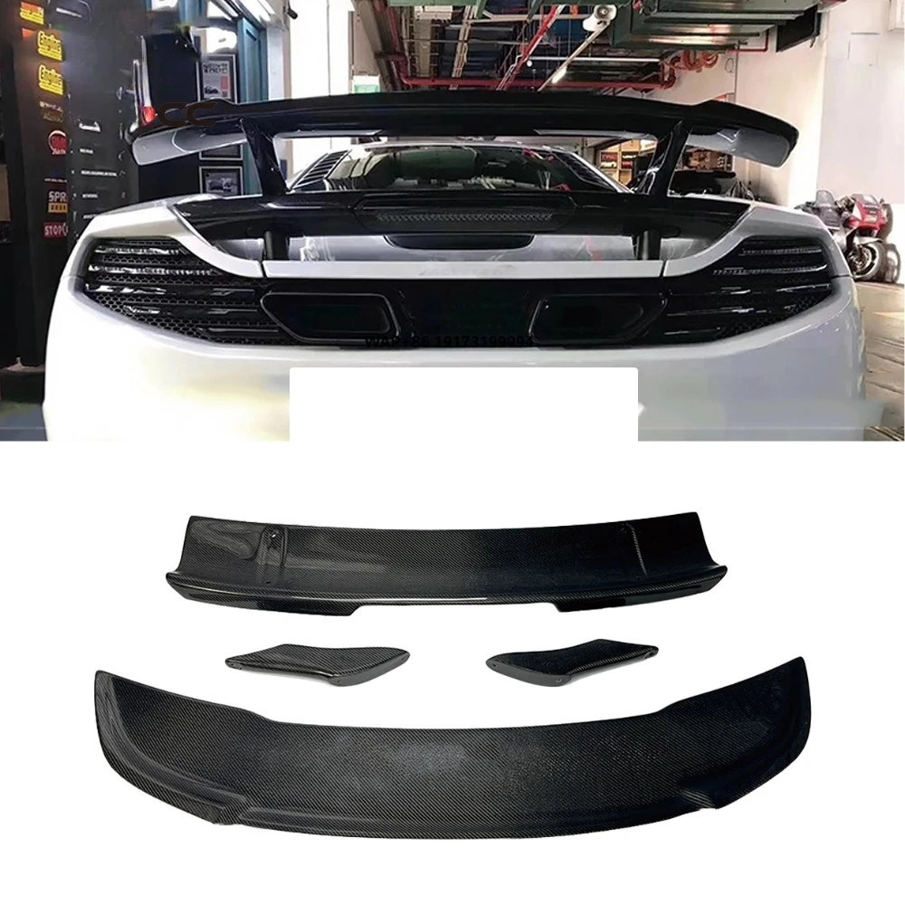 

Carbon Fiber Rear Bumpers Spoiler for MP4-12C 650S Upgrade Rear Wing Car Auto Parts