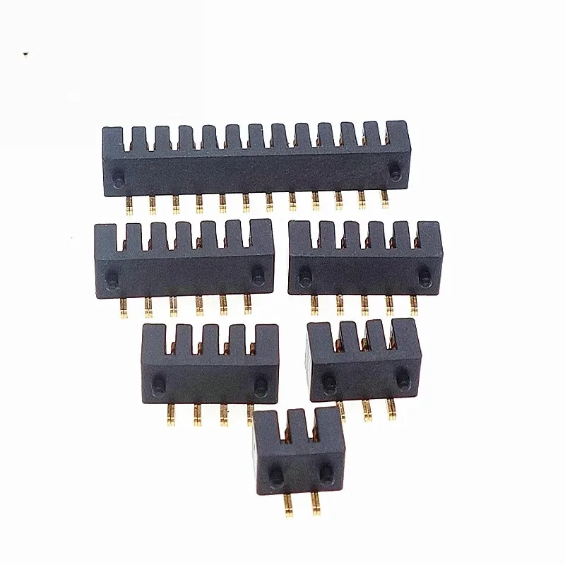 

50pcs Battery connector 3.0 spacing 15A/PIN high current gold-plated battery 2~12P female socket