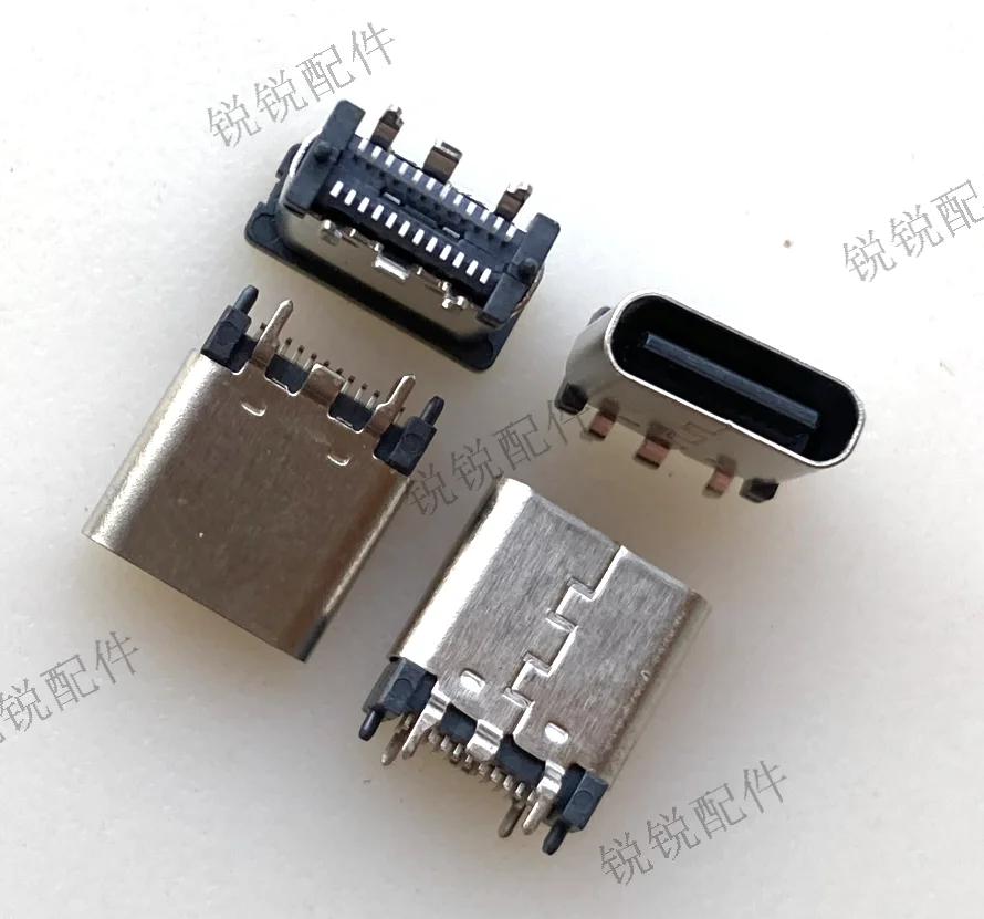 For  USB3.1 Chassis Type-C 24P Chassis four-pin riser mount SMT Fast charging port H9.3