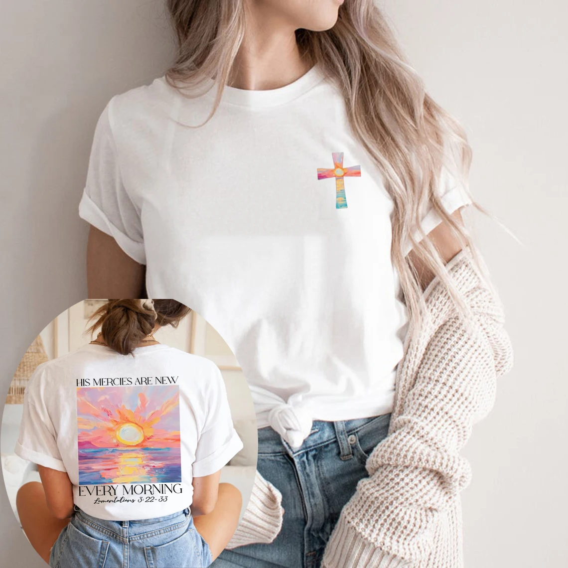 Camiseta religiosa camisa cristã inspiradora camiseta feminina manga curta camisetas versículo da bíblia topos streetwear roupas femininas casuais