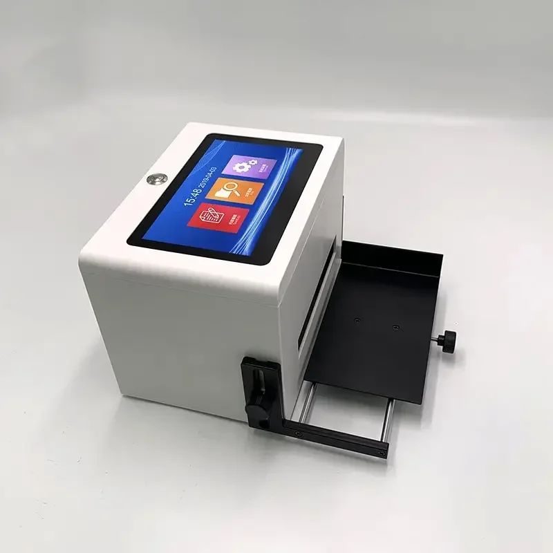 Uyin Easy To Operate Manual Inkjet Printer Semi-automatic Compact desktop Inkjet Printers for concave convex su   ace printing
