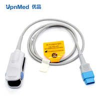 GE Trusignal SpO2 Sensor 9pin 2.8meter for adult use with high quality