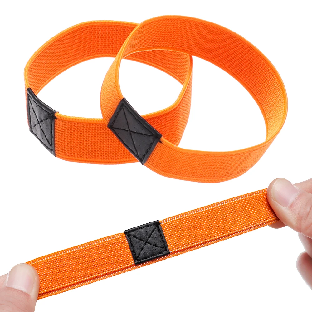 신발 끈 1쌍, 신축성 좋은 힐 끈, 헐거운 신발 고정용, 여자아이 및 여성용 신발 벨트, 단색 신발끈