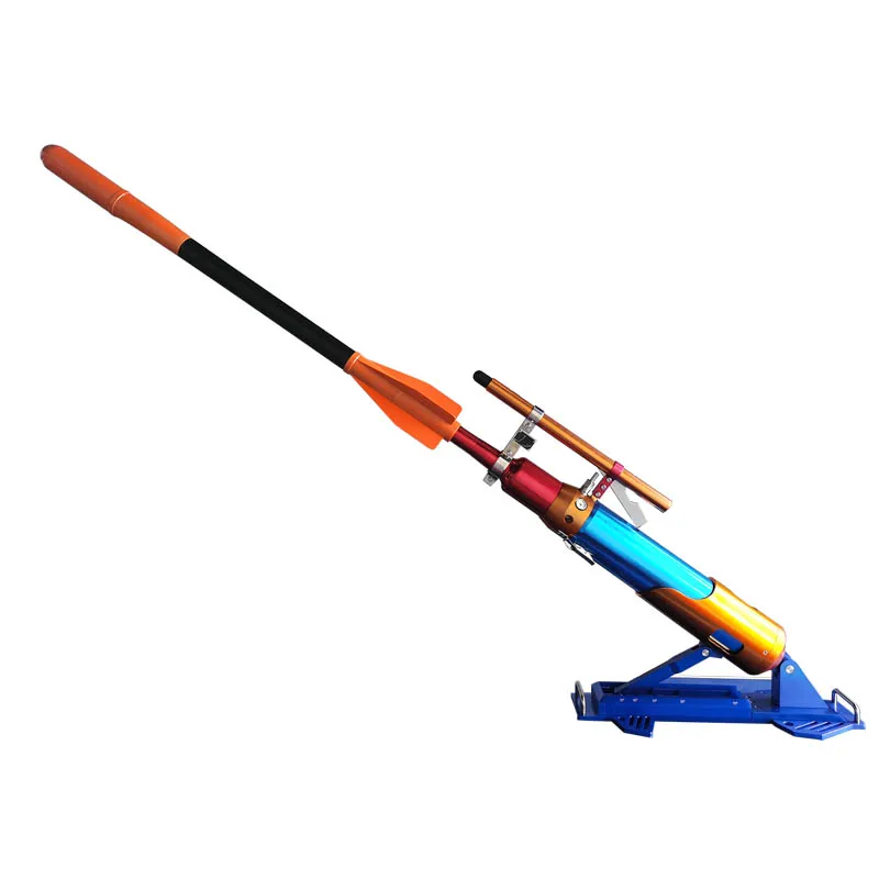 ODETOOLS Strumenti di salvataggio dell'acqua antincendio marino Linea pneumatica Lancia di lancio di razzi Lanciatore di linea salvavita