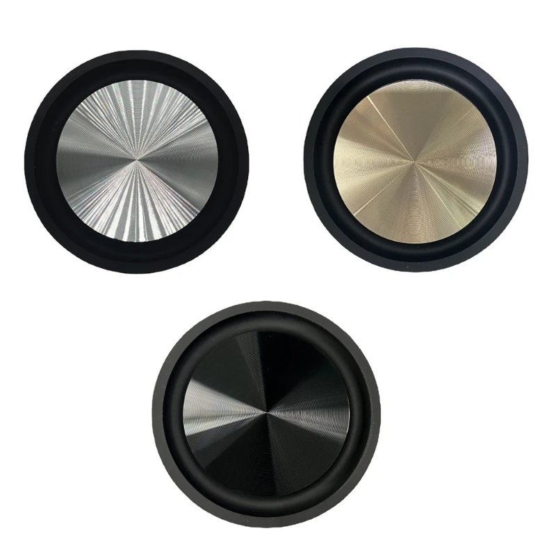 90mm Speaker Diaphragm Bass Radiators Subwoofer Accessories for DIY Home Theater Speaker Passive Radiator Replacement