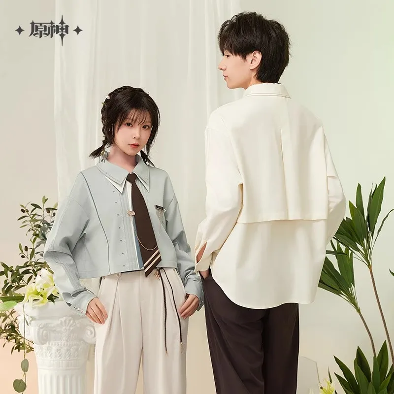 

Official miHoYo Genshin Impact Venti Theme Impression Series Long-sleeved Shirt, Detachable, Genuine, Anime, Game, Clothing