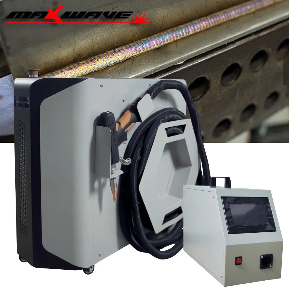 

1500w Fiber Laser welding Machine Metal Cutting Rust Removal 3in1 MAX Raycus Laser for 5mm Aluminum Stainless Steel