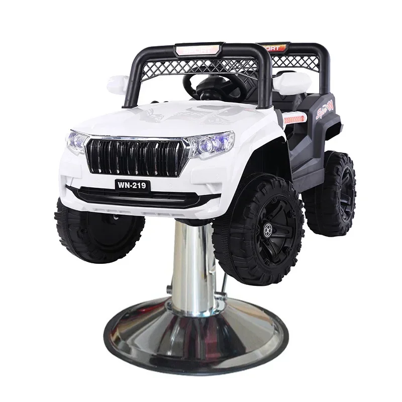 

Детское парикмахерское кресло-машинка с подъемным механизмом