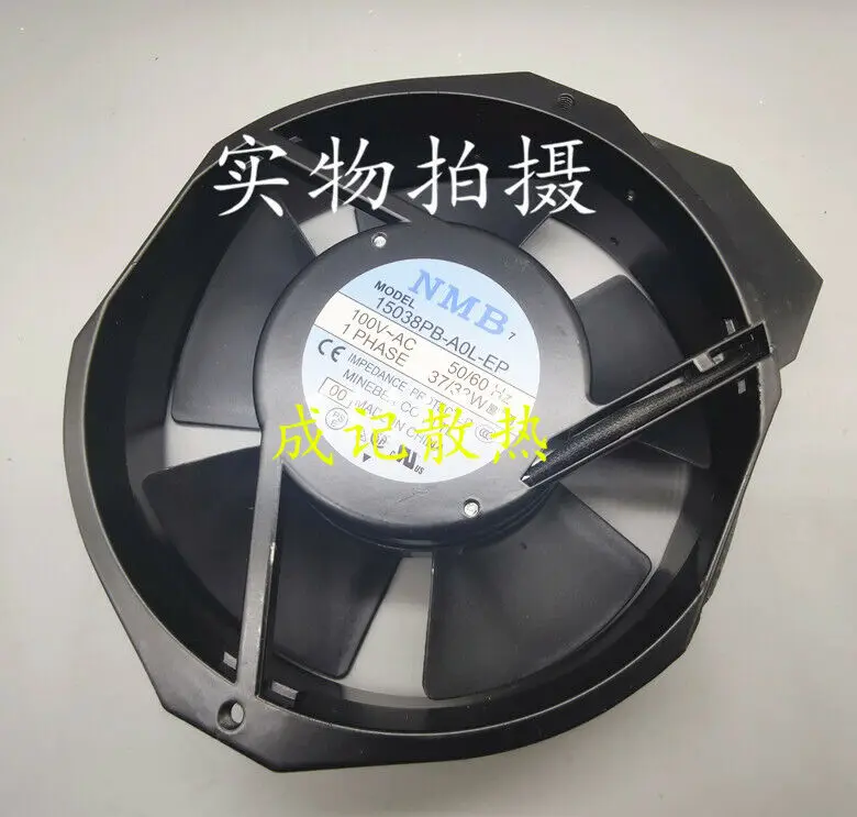 1pcs  NMB 15038PB-A0L-EP -00 100V AC100V 37 / 33W 17238 full metal fan