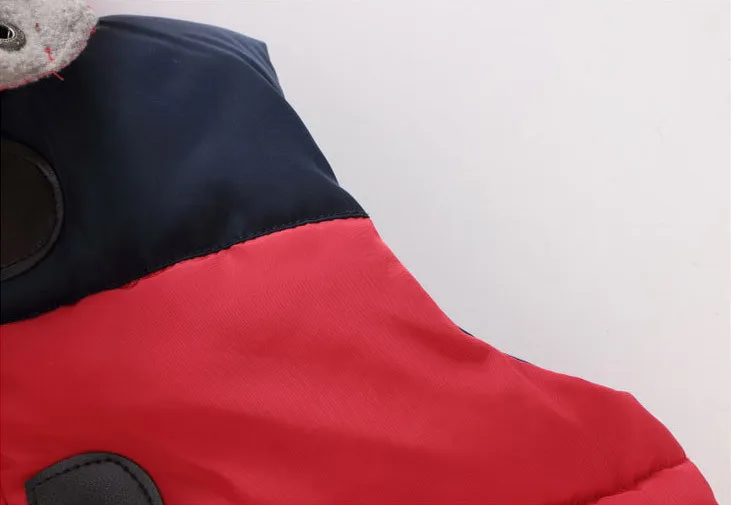 2026 Winter Kinderwesten Warme Kapuzenweste Ärmellose Jacke für Kleinkinder Baumwoll-Kinderkleidung Jungen Mädchen Oberbekleidung – Detail 7