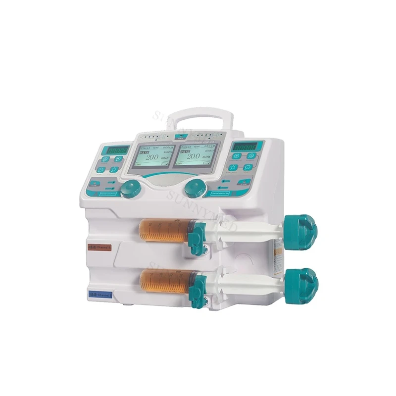 SY-018Z Hospital Double Channel   Pump with Drug Library