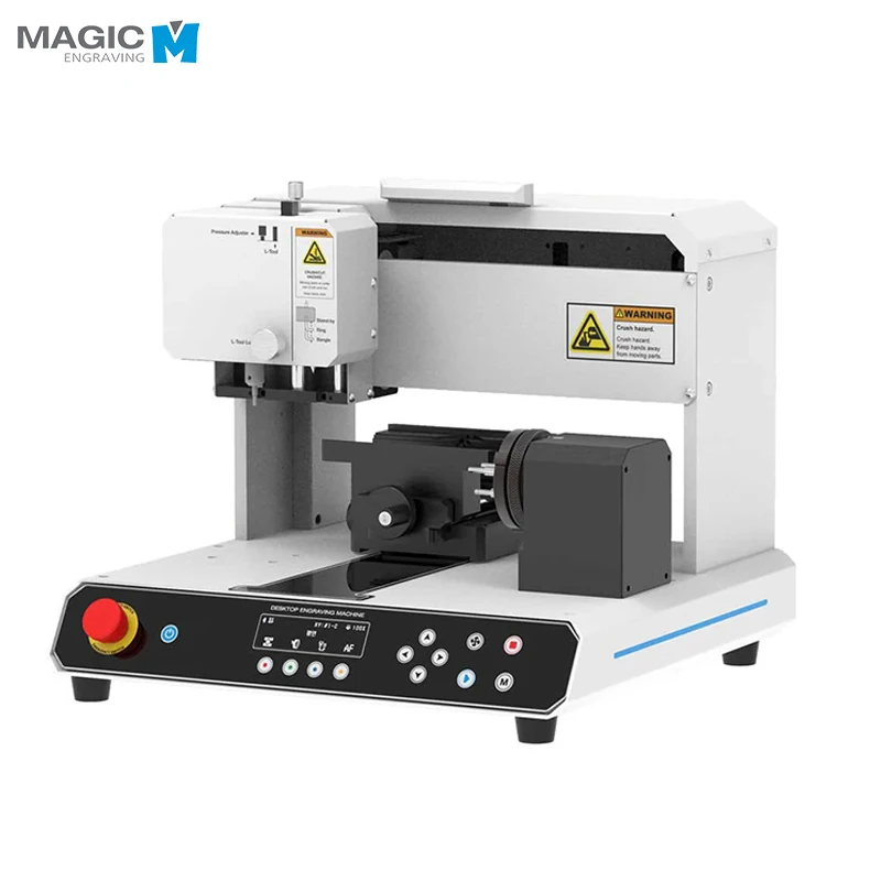 MAGIC-S7 Multipurpose Jewelry CNC Permanent Marking Engraver Gold Silver Metal Pendant Bangle Inner/Outer Ring Engraving Machine