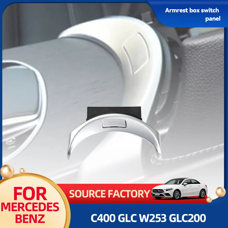 

Interior Mouldings Car Central Control Armrest Glove Box Switch Panel Replace For Mercedes BENZ C W205 C200 C250 C300 C400 GLC W