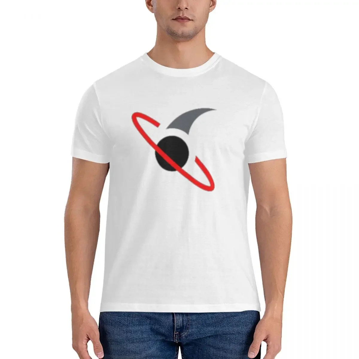 Forbidden Planet Insignia T-Shirt for Men Cotton Oversized T Shirts Men's Tees Short Round Neck Summer Clothes Tops S-6XL