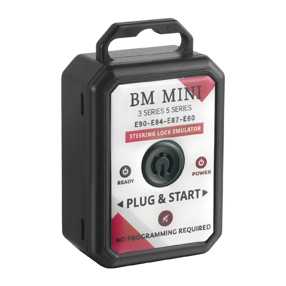 محاكي قفل التوجيه ELV ESL حديثًا لسيارات BMW MINI Cooper E60 E84 E87 E90 3 و5 Series بدون توصيل وبدء برمجة