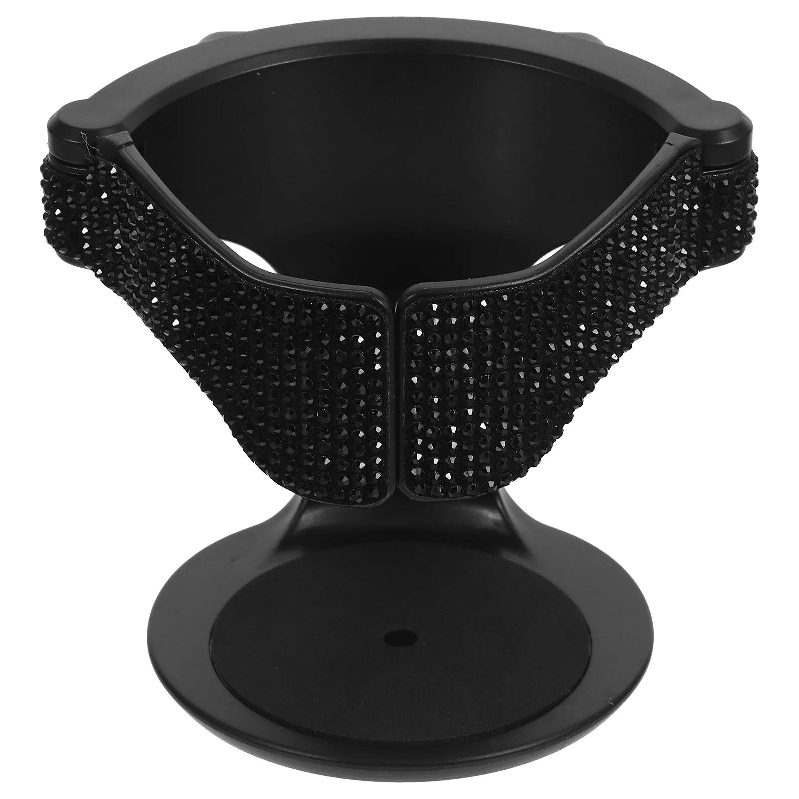 

Car Vent Cup Holder Air Vent Rhinestone Durable Bling Car Drink Holder Compact Automotive Accessory Automotive Cup Holders
